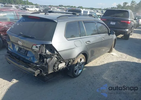 2015 Volkswagen Golf Sportwagen Tdi S 4-Door from USA, damaged, VIN 3VWCA7AUXFM512467